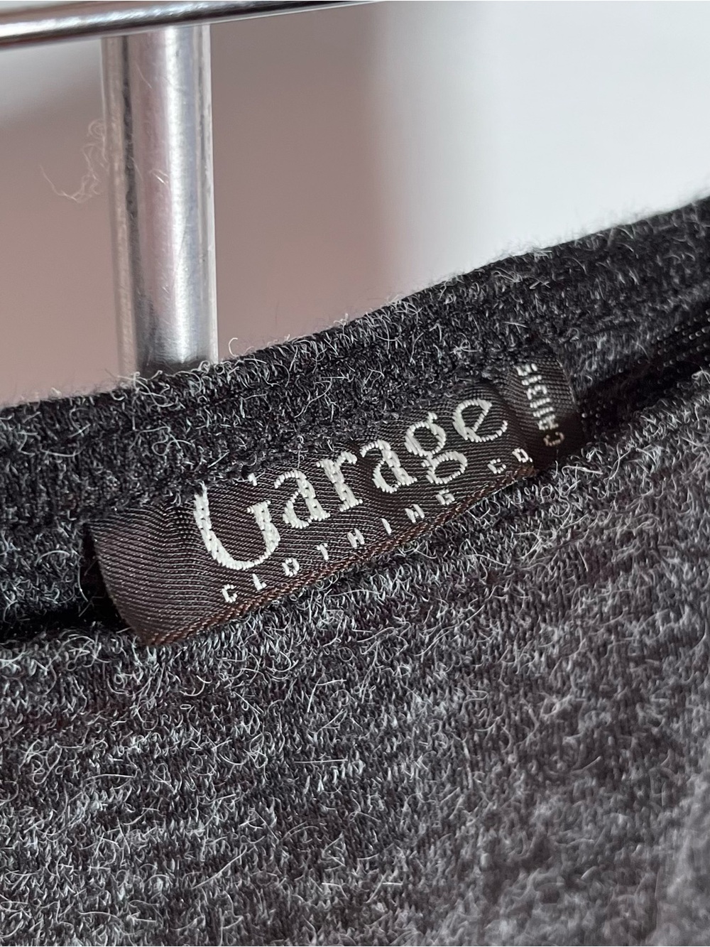 Vintage Garage Charcoal Heather Maxi Skirt - Picture 7 of 8